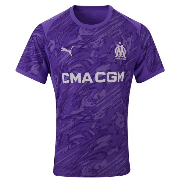 Brankářské Fotbalové Dresy Olympique de Marseille 2025-26 Nachový Brankářské Fotbalové Dresy Olympique de Marseille 2025-26 Nachový