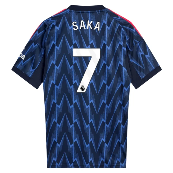 Fotbalové Dresy Arsenal Bukayo Saka 7 Venkovní 2025-26