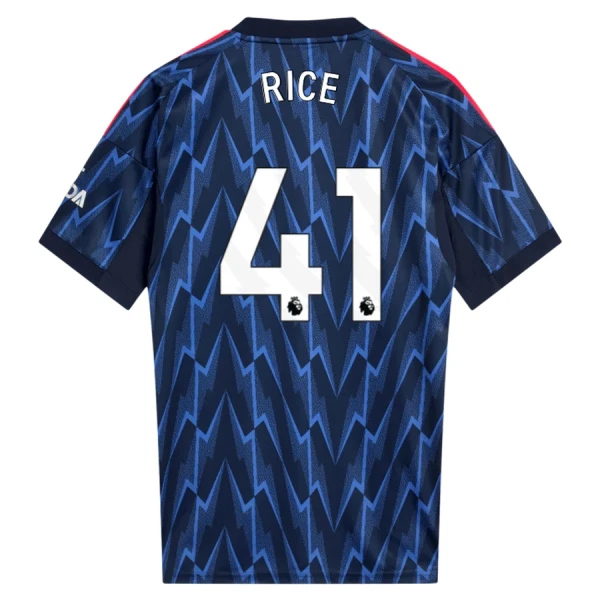 Fotbalové Dresy Arsenal Declan Rice 41 Venkovní 2025-26 Fotbalové Dresy Arsenal Declan Rice 41 Venkovní 2025-26