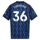 Fotbalové Dresy Arsenal Zubimendi 36 Venkovní 2025-26 Fotbalové Dresy Arsenal Zubimendi 36 Venkovní 2025-26