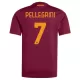 Fotbalové Dresy AS Řím Pellegrini 7 Domácí 2025-26 Fotbalové Dresy AS Řím Pellegrini 7 Domácí 2025-26