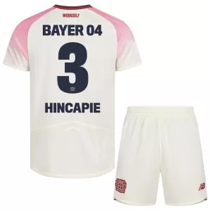 Fotbalové Dresy Bayer 04 Leverkusen Piero Hincapie 3 Dětské Venkovní 2025-26 Fotbalové Dresy Bayer 04 Leverkusen Piero Hincapie 3 Dětské Venkovní 2025-26