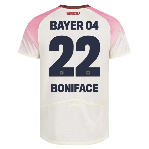 Fotbalové Dresy Bayer 04 Leverkusen Victor Boniface 22 Venkovní 2025-26