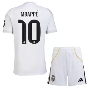 Fotbalové Dresy Real Madrid Kylian Mbappé 10 Dětské Domácí 2025-26 Fotbalové Dresy Real Madrid Kylian Mbappé 10 Dětské Domácí 2025-26