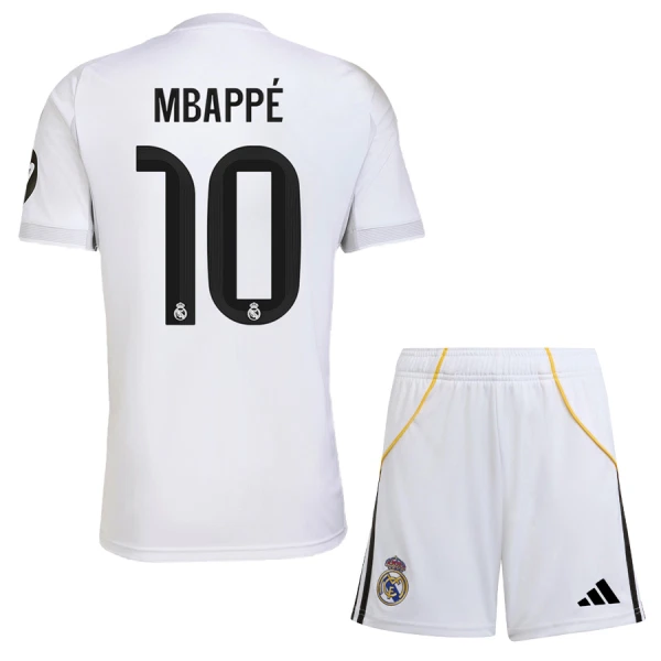Fotbalové Dresy Real Madrid Kylian Mbappé 10 Dětské Domácí 2025-26