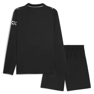 Fotbalové Dresy Manchester City Dětské Venkovní 2025-26 Dlouhý Rukáv