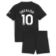 Fotbalové Dresy Manchester City Jack Grealish 10 Dětské Venkovní 2025-26 Fotbalové Dresy Manchester City Jack Grealish 10 Dětské Venkovní 2025-26