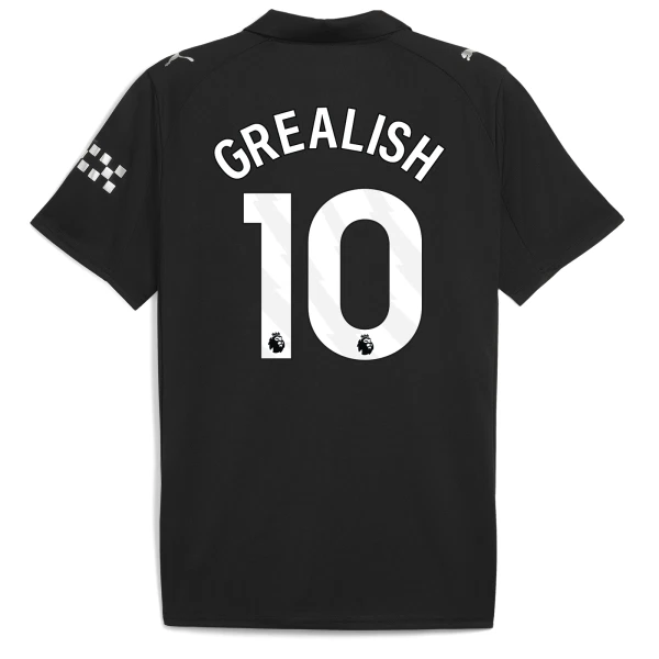Fotbalové Dresy Manchester City Jack Grealish 10 Venkovní 2025-26 Fotbalové Dresy Manchester City Jack Grealish 10 Venkovní 2025-26