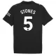 Fotbalové Dresy Manchester City John Stones 5 Venkovní 2025-26 Fotbalové Dresy Manchester City John Stones 5 Venkovní 2025-26