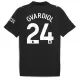 Fotbalové Dresy Manchester City Josko Gvardiol 24 Venkovní 2025-26 Fotbalové Dresy Manchester City Josko Gvardiol 24 Venkovní 2025-26