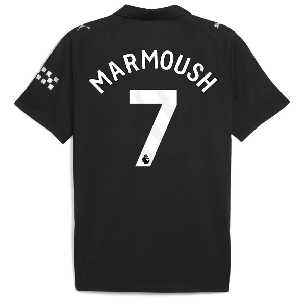 Fotbalové Dresy Manchester City Marmoush 7 Venkovní 2025-26 Fotbalové Dresy Manchester City Marmoush 7 Venkovní 2025-26