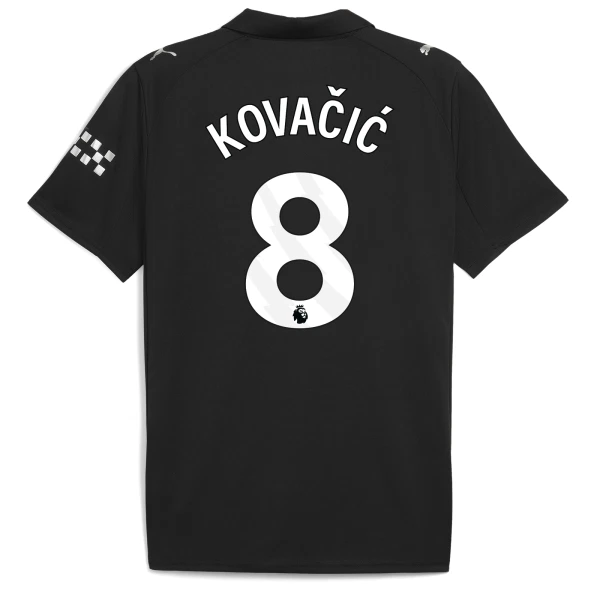 Fotbalové Dresy Manchester City Mateo Kovacic 8 Venkovní 2025-26 Fotbalové Dresy Manchester City Mateo Kovacic 8 Venkovní 2025-26