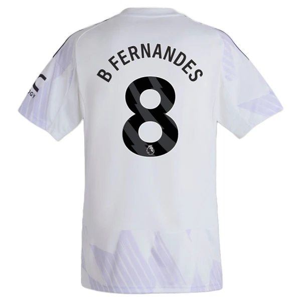 Fotbalové Dresy Manchester United Bruno Fernandes 8 Venkovní 2025-26 Fotbalové Dresy Manchester United Bruno Fernandes 8 Venkovní 2025-26