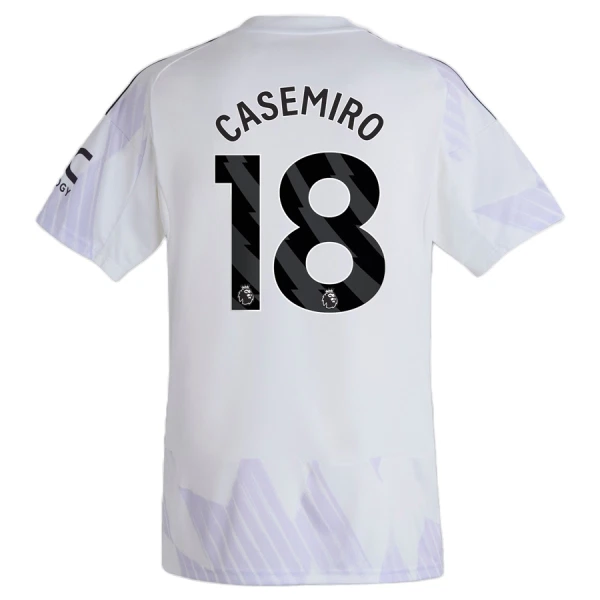Fotbalové Dresy Manchester United Casemiro 18 Venkovní 2025-26 Fotbalové Dresy Manchester United Casemiro 18 Venkovní 2025-26