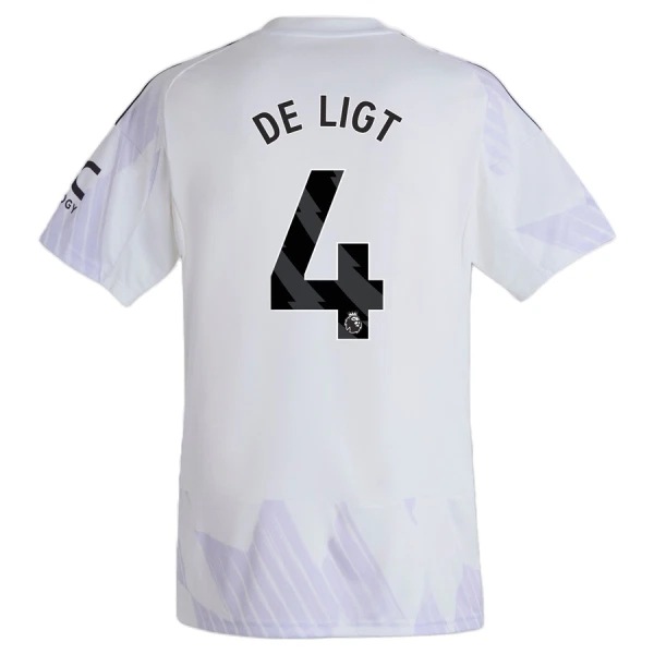 Fotbalové Dresy Manchester United De Ligt 4 Venkovní 2025-26 Fotbalové Dresy Manchester United De Ligt 4 Venkovní 2025-26