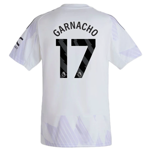 Fotbalové Dresy Manchester United Garnacho 17 Venkovní 2025-26 Fotbalové Dresy Manchester United Garnacho 17 Venkovní 2025-26