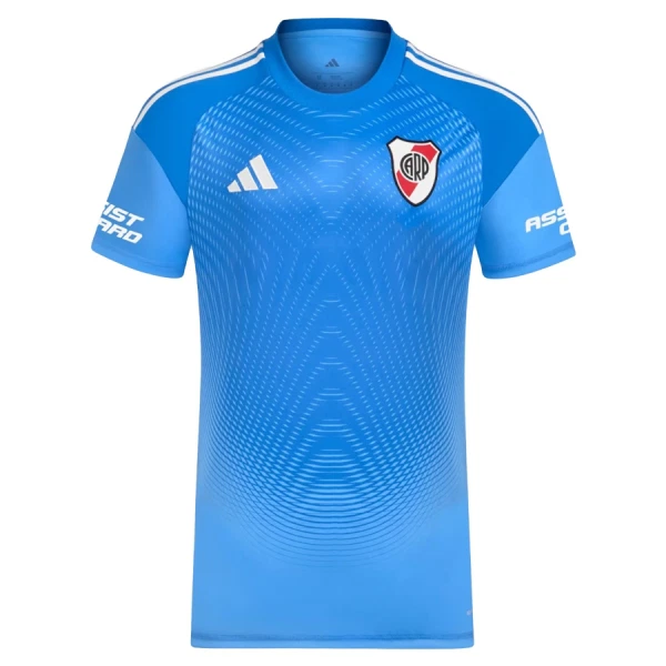 Brankářské Fotbalové Dresy River Plate 2025-26 Modrá