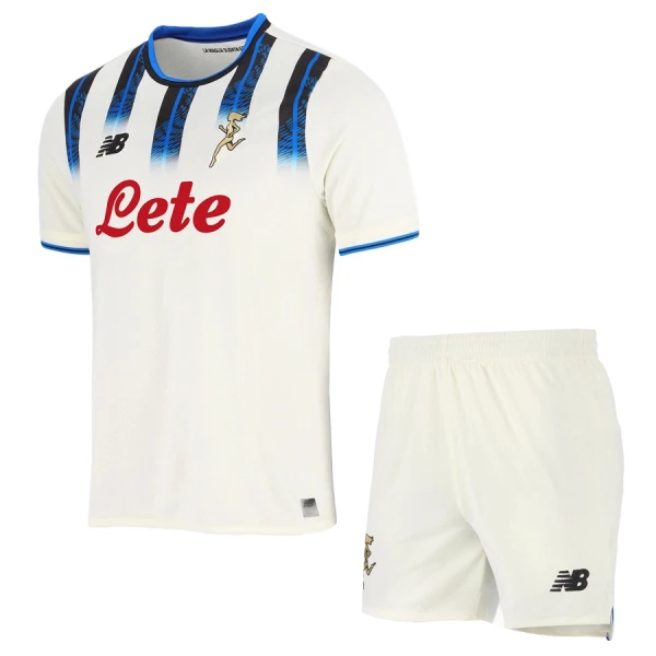 Fotbalové Dresy Atalanta Dětské Venkovní 2025-26 Fotbalové Dresy Atalanta Dětské Venkovní 2025-26