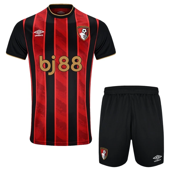 Fotbalové Dresy Bournemouth Dětské Domácí 2025-26 Fotbalové Dresy Bournemouth Dětské Domácí 2025-26