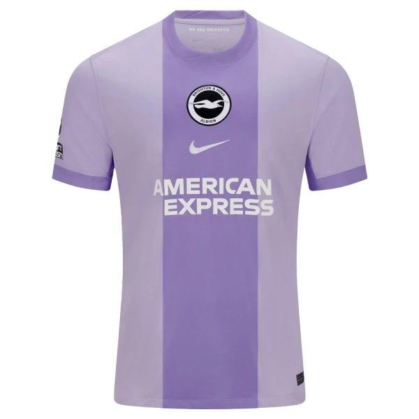 Fotbalové Dresy Brighton Hove Albion Venkovní 2025-26 Fotbalové Dresy Brighton Hove Albion Venkovní 2025-26