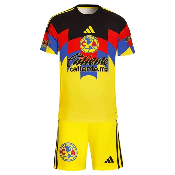 Fotbalové Dresy Club América Dětské Domácí 2025-26 Fotbalové Dresy Club América Dětské Domácí 2025-26