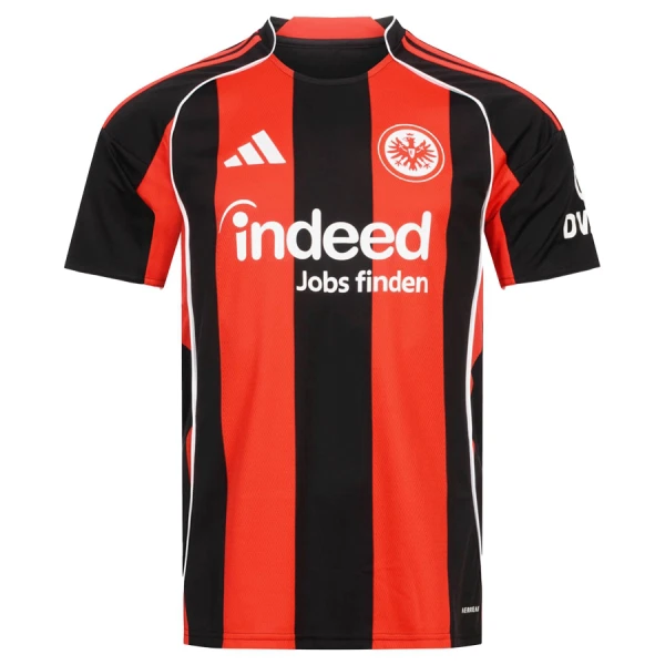 Fotbalové Dresy Eintracht Frankfurt Domácí 2025-26 Fotbalové Dresy Eintracht Frankfurt Domácí 2025-26
