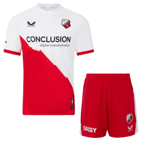 Fotbalové Dresy FC Utrecht Dětské Domácí 2025-26 Fotbalové Dresy FC Utrecht Dětské Domácí 2025-26
