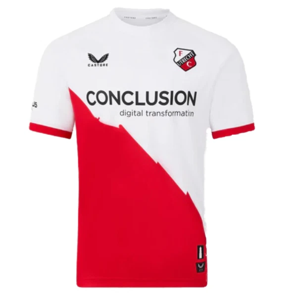 Fotbalové Dresy FC Utrecht Domácí 2025-26 Fotbalové Dresy FC Utrecht Domácí 2025-26