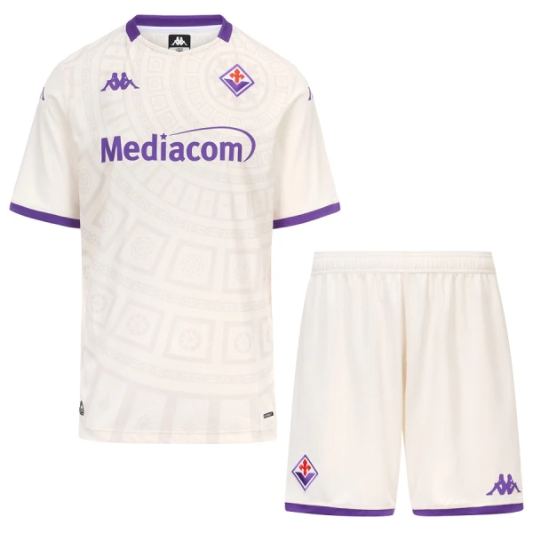Fotbalové Dresy Fiorentina Dětské Venkovní 2025-26 Fotbalové Dresy Fiorentina Dětské Venkovní 2025-26
