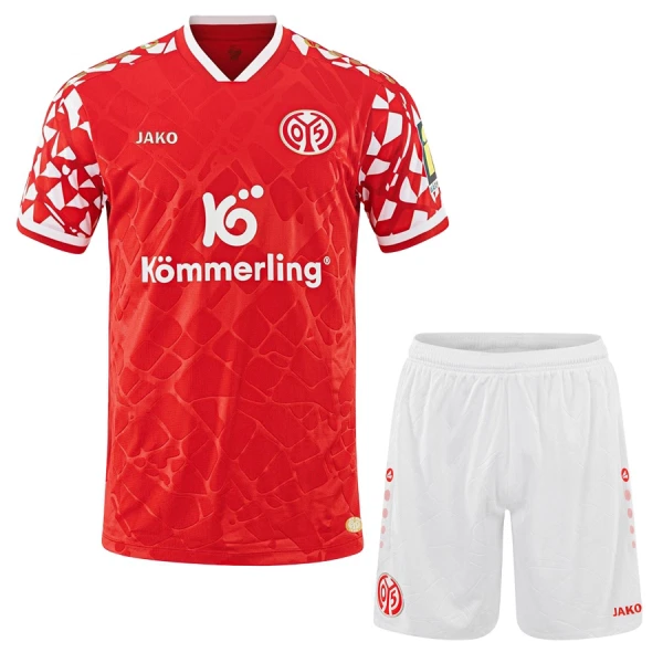Fotbalové Dresy FSV Mainz 05 Dětské Domácí 2025-26 Fotbalové Dresy FSV Mainz 05 Dětské Domácí 2025-26
