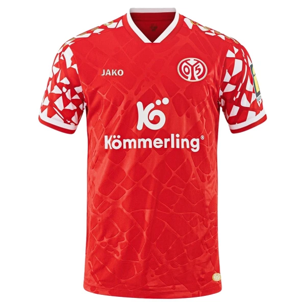 Fotbalové Dresy FSV Mainz 05 Domácí 2025-26 Fotbalové Dresy FSV Mainz 05 Domácí 2025-26