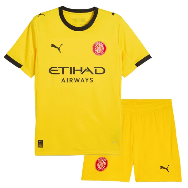 Fotbalové Dresy Girona Dětské Venkovní 2025-26 Fotbalové Dresy Girona Dětské Venkovní 2025-26