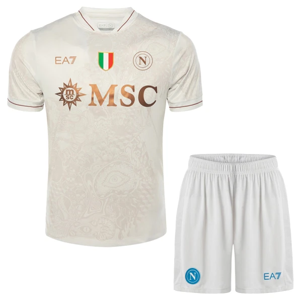Fotbalové Dresy Napoli Dětské Venkovní 2025-26