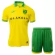 Fotbalové Dresy Norwich City Dětské Domácí 2025-26 Fotbalové Dresy Norwich City Dětské Domácí 2025-26