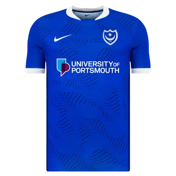 Fotbalové Dresy Portsmouth Domácí 2025-26 Fotbalové Dresy Portsmouth Domácí 2025-26