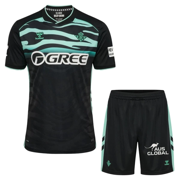 Fotbalové Dresy Real Betis Dětské Alternativní 2025-26 Fotbalové Dresy Real Betis Dětské Alternativní 2025-26