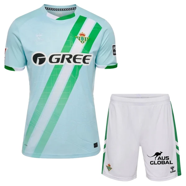 Fotbalové Dresy Real Betis Dětské Venkovní 2025-26 Fotbalové Dresy Real Betis Dětské Venkovní 2025-26