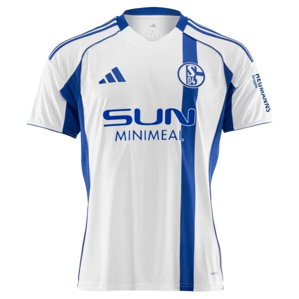 Fotbalové Dresy Schalke 04 Venkovní 2025-26 Fotbalové Dresy Schalke 04 Venkovní 2025-26