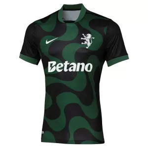Fotbalové Dresy Sporting CP Čtvrtý 2025-26 Černá Fotbalové Dresy Sporting CP Čtvrtý 2025-26 Černá