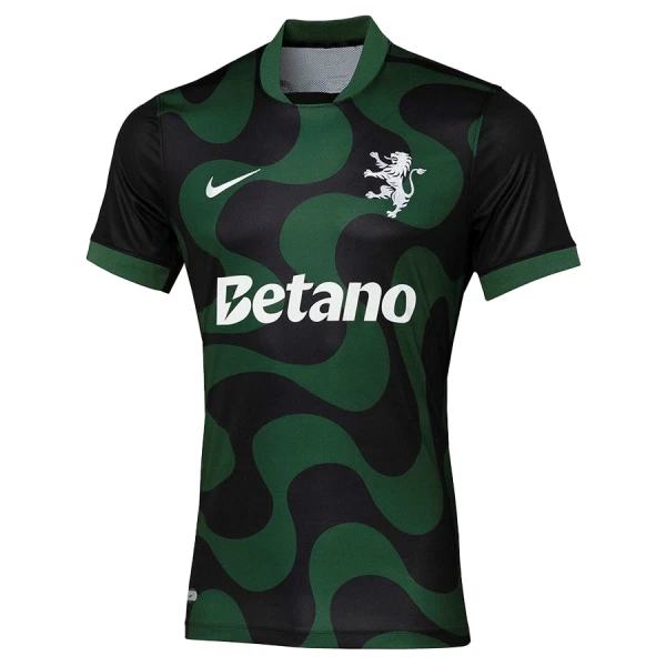 Fotbalové Dresy Sporting CP Čtvrtý 2025-26 Černá