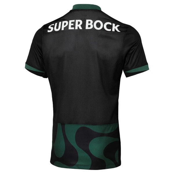 Fotbalové Dresy Sporting CP Čtvrtý 2025-26 Černá