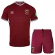 Fotbalové Dresy West Ham United Dětské Domácí 2025-26 Fotbalové Dresy West Ham United Dětské Domácí 2025-26