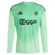 Brankářské Fotbalové Dresy Ajax Amsterdam Amsterdam 2025-26 Zelená Dlouhý Rukáv Brankářské Fotbalové Dresy Ajax Amsterdam Amsterdam 2025-26 Zelená Dlouhý Rukáv