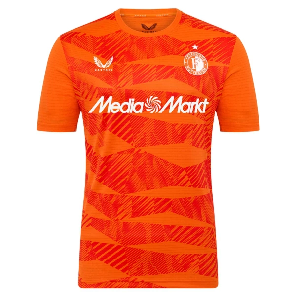 Brankářské Fotbalové Dresy Feyenoord Rotterdam 2025-26 Oranžový