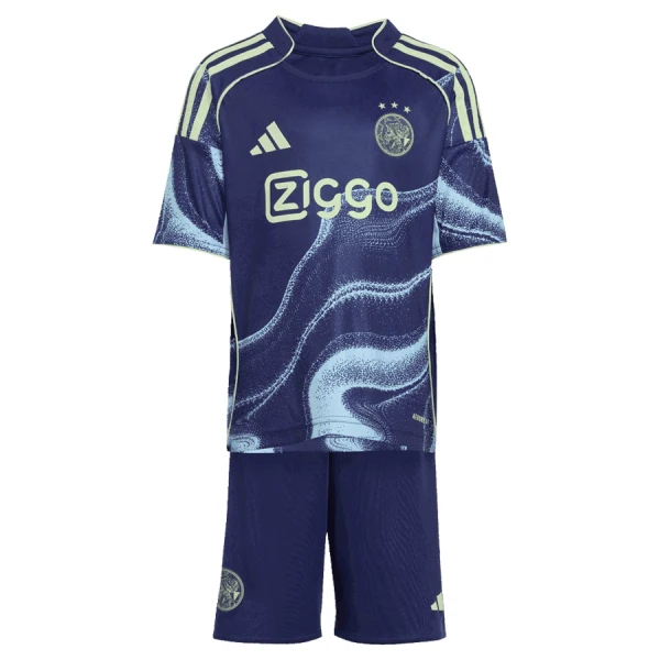 Fotbalové Dresy Ajax Amsterdam Amsterdam Dětské Venkovní 2025-26 Fotbalové Dresy Ajax Amsterdam Amsterdam Dětské Venkovní 2025-26