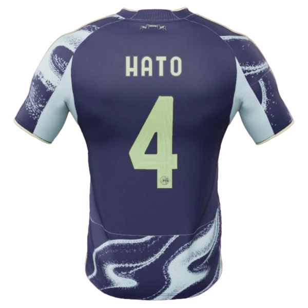 Fotbalové Dresy Ajax Amsterdam Amsterdam Hato 4 Venkovní 2025-26 Fotbalové Dresy Ajax Amsterdam Amsterdam Hato 4 Venkovní 2025-26