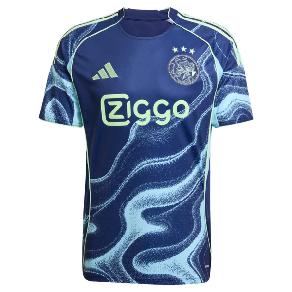 Fotbalové Dresy Ajax Amsterdam Amsterdam Venkovní 2025-26 Fotbalové Dresy Ajax Amsterdam Amsterdam Venkovní 2025-26