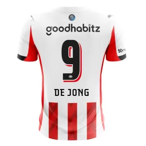 Fotbalové Dresy PSV Eindhoven De Jong 9 Domácí 2025-26 Fotbalové Dresy PSV Eindhoven De Jong 9 Domácí 2025-26