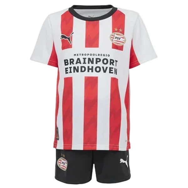 Fotbalové Dresy PSV Eindhoven Dětské Domácí 2025-26 Fotbalové Dresy PSV Eindhoven Dětské Domácí 2025-26