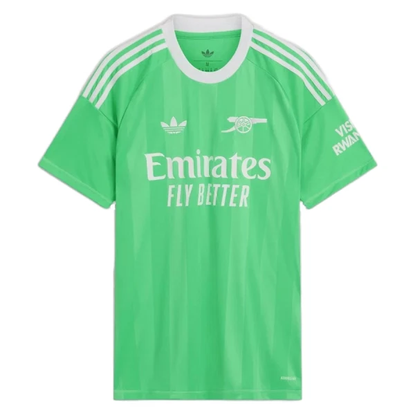 Brankářské Fotbalové Dresy Arsenal 2025-26 Zelená Brankářské Fotbalové Dresy Arsenal 2025-26 Zelená